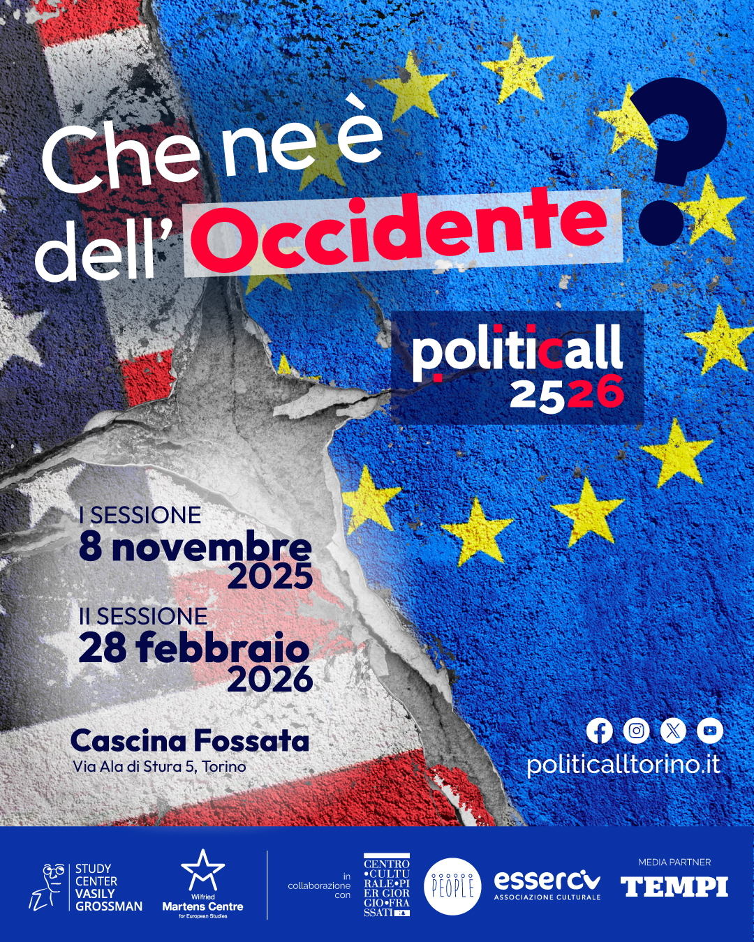 Politicall 2025/2026 - Che ne è dell’Occidente?